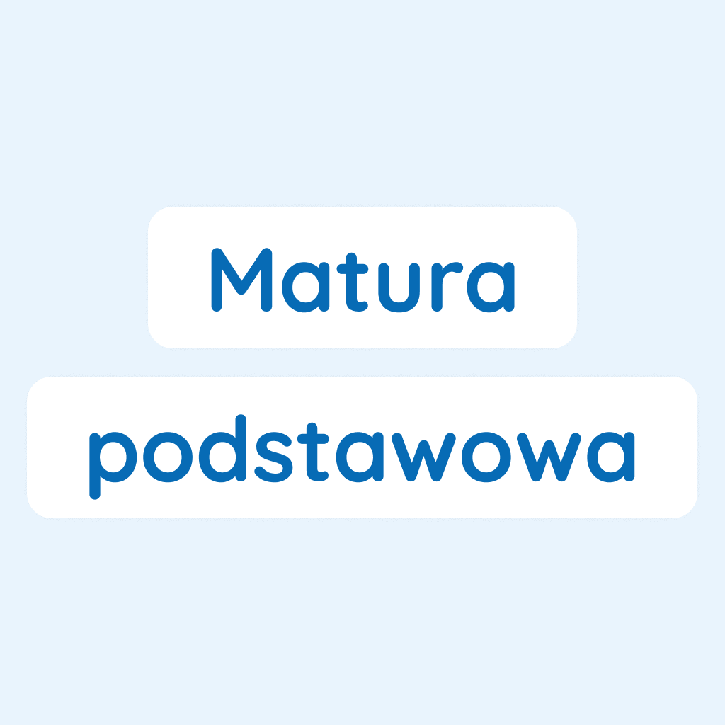 Matura podstawowa