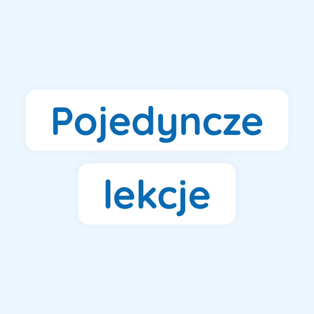 Pojedyncze lekcje